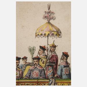 Asiatischer Festumzug