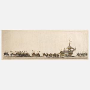 Asiatischer Festumzug