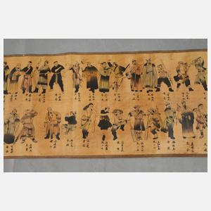 Rollbild "108 Sterne des Schicksals"