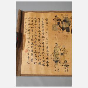 Rollbild "108 Sterne des Schicksals"