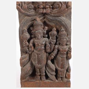Hinduistische Schnitzerei