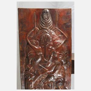 Dekoratives Wandrelief