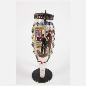 Reservistenkrug und -pfeife Train Batl. Darmstadt