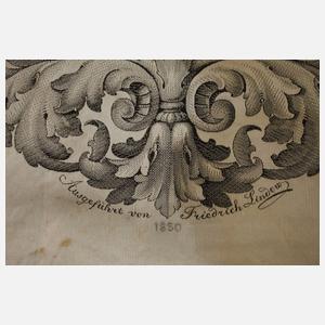 Seidenwebbild Kaisertum Österreich