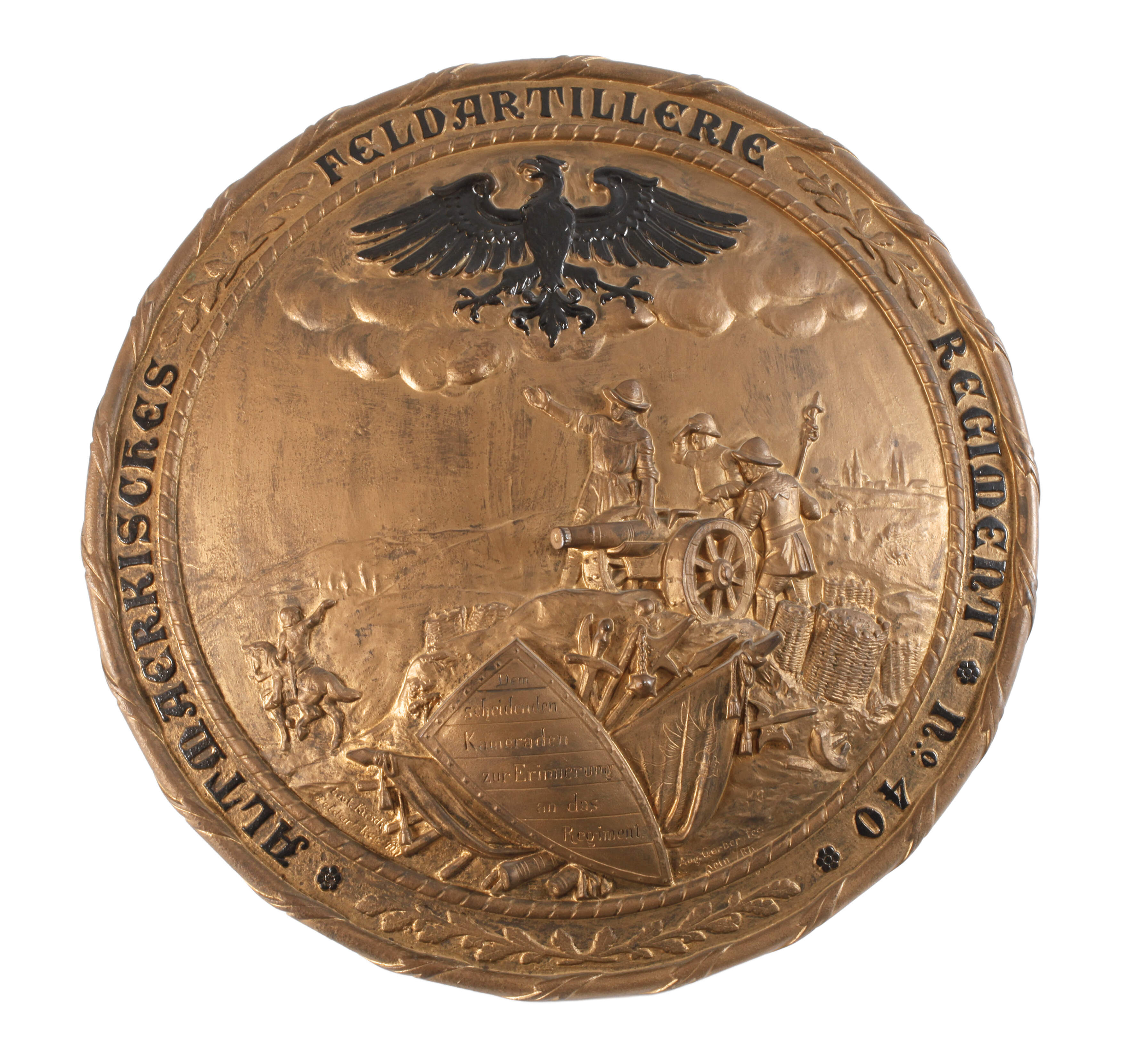 Ehrenschild Feldartillerie