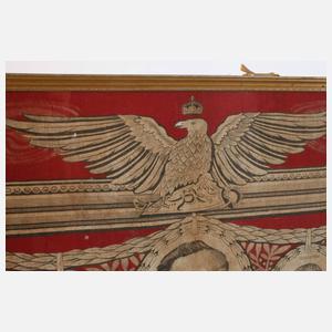 Patriotisches Tuch 1. Weltkrieg