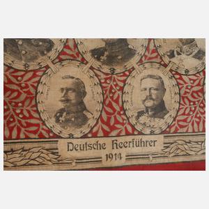 Patriotisches Tuch 1. Weltkrieg