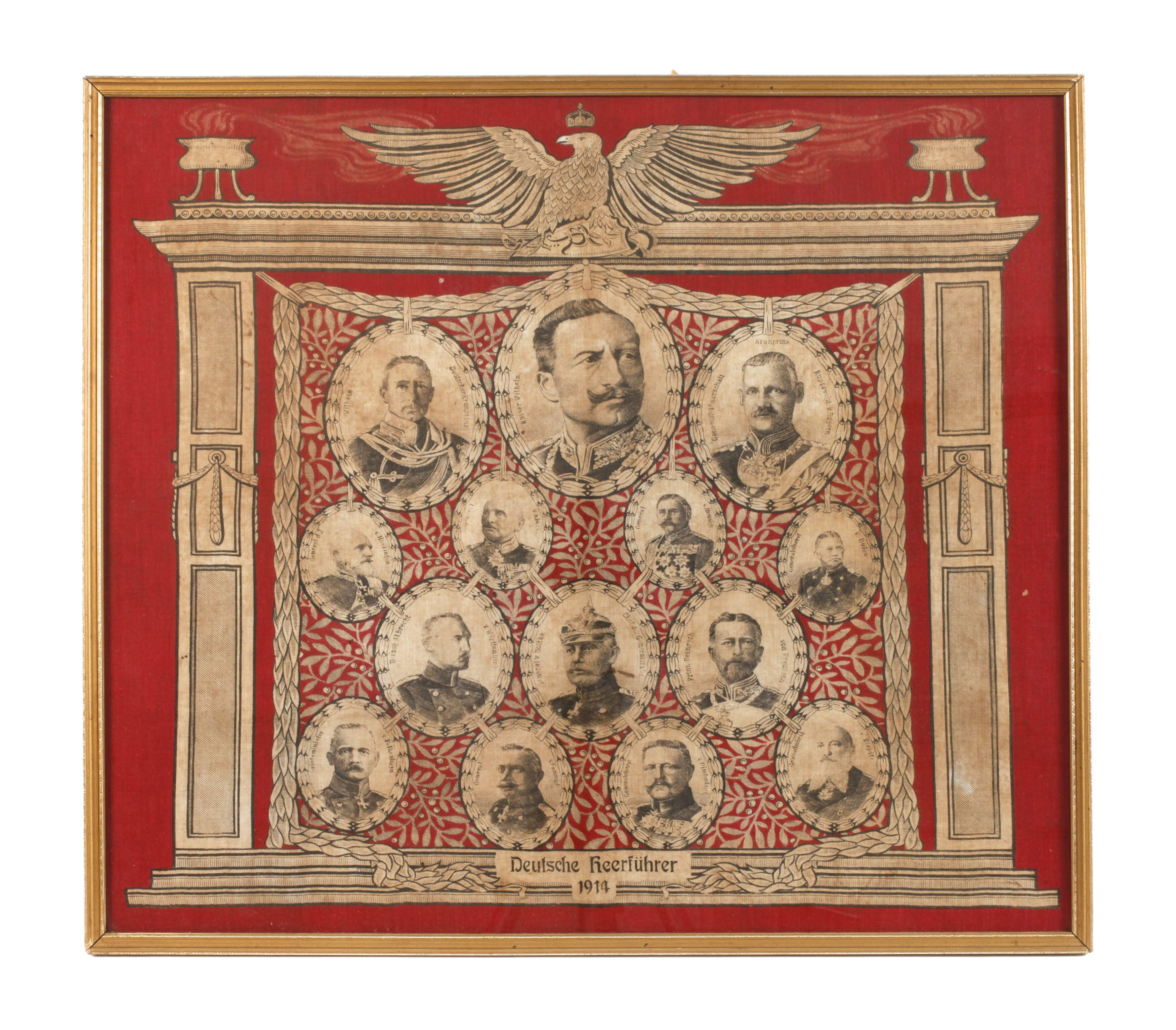 Patriotisches Tuch 1. Weltkrieg