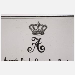 Emailleschild Garde-Grenadier-Regiment Preußen