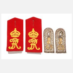 Konvolut Schulterklappen 1. Weltkrieg