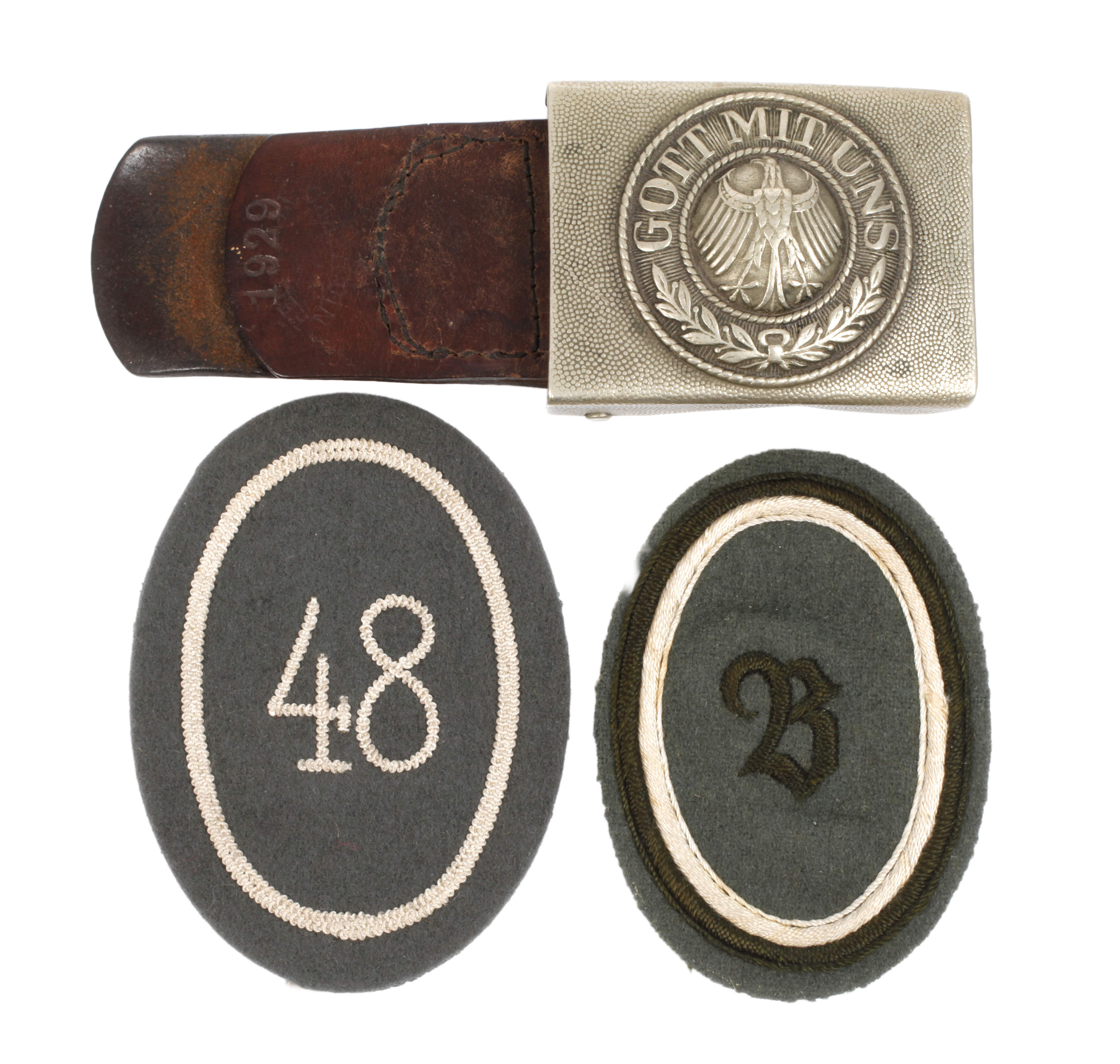 Koppelschloss und Effekten Reichswehr