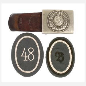 Koppelschloss und Effekten Reichswehr