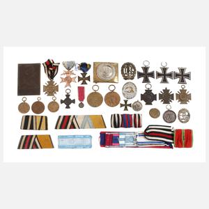 Konvolut Orden 1. Weltkrieg