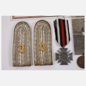 Konvolut Orden und Effekten 1. Weltkrieg