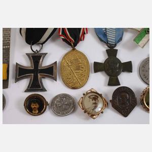 Konvolut Orden und Effekten 1. Weltkrieg