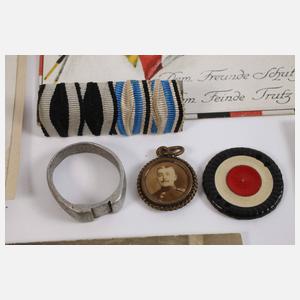 Konvolut Orden und Effekten 1. Weltkrieg