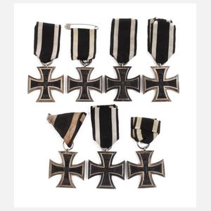 Konvolut Eiserne Kreuze 1. Weltkrieg