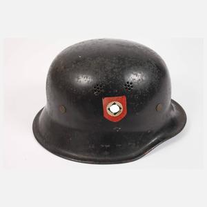 Helm der Reichsbahn-Feuerschutzpolizei