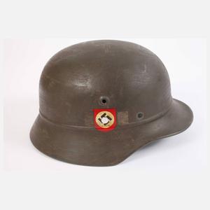 Stahlhelm Polizei Kradfahrer