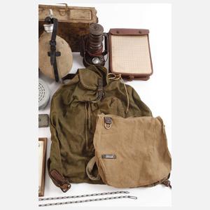 Konvolut Ausrüstung 2. Weltkrieg