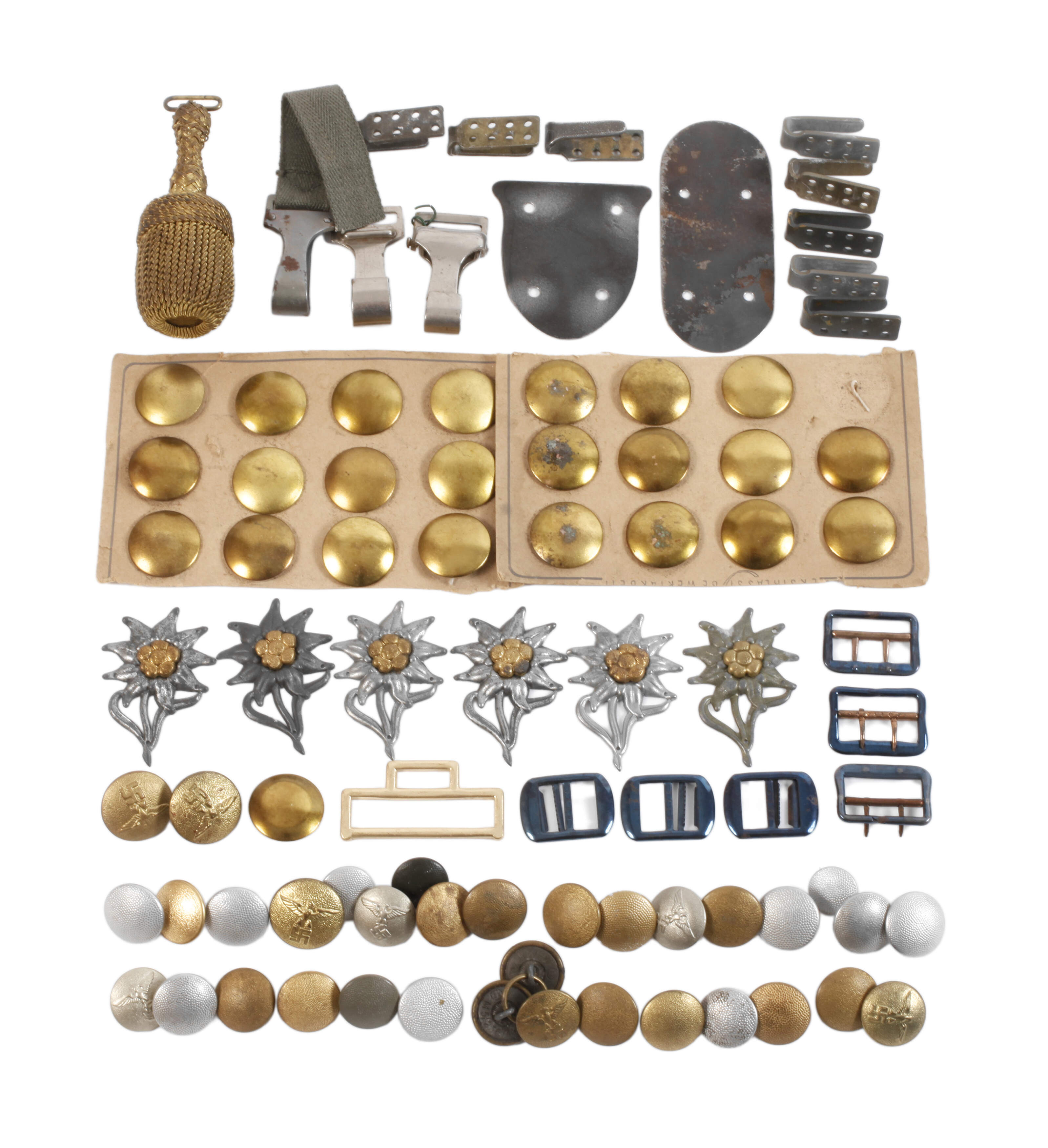 Konvolut Ersatzteile 2. Weltkrieg