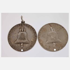 Zwei Silbermedaillen Olympiade 1936