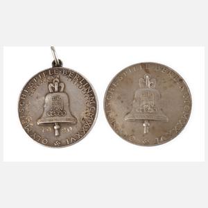 Zwei Silbermedaillen Olympiade 1936