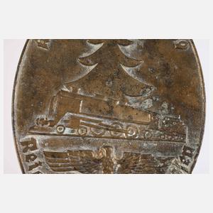 Plakette Reichsbahndirektion Posen