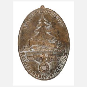 Plakette Reichsbahndirektion Posen