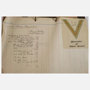 Muster- und Rechnungsbuch für Effekten 3. Reich