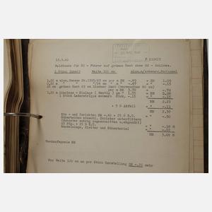 Muster- und Rechnungsbuch für Effekten 3. Reich