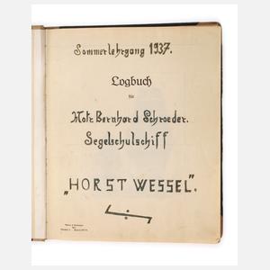 Logbuch Segelschulschiff Hort Wessel