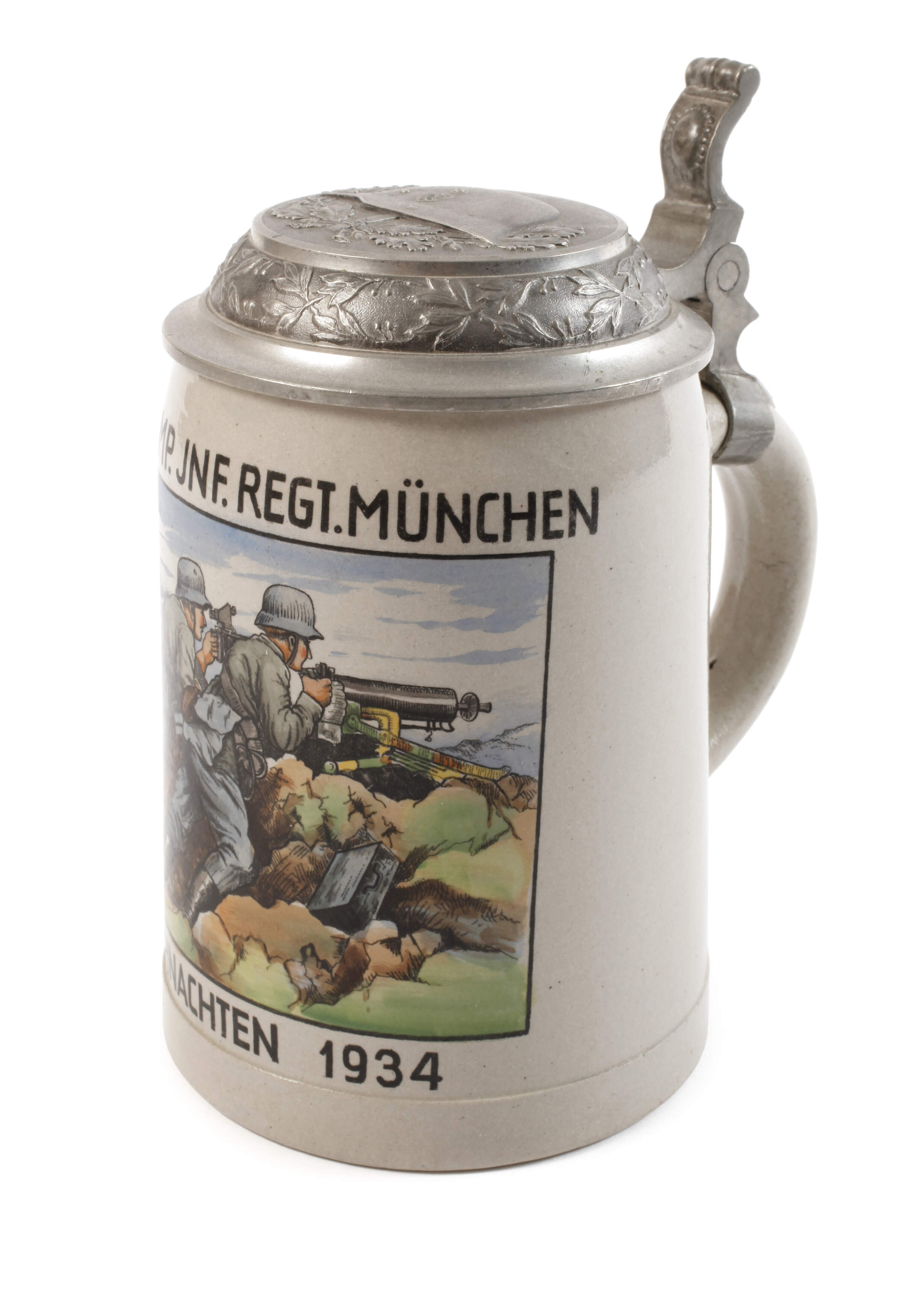 Andenkenkrug Maschinengewehr-Kompanie München