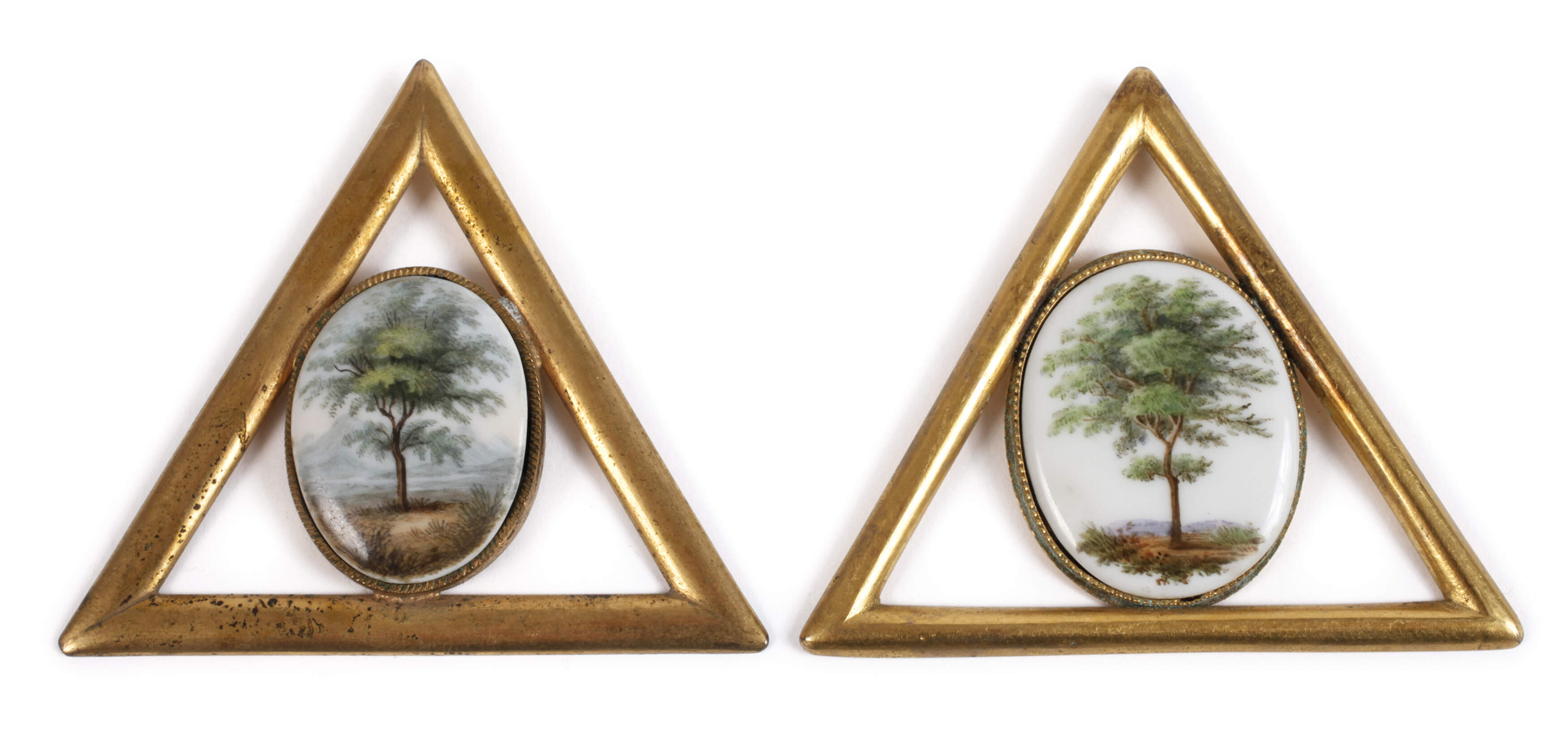 Zwei Freimaurerbijous Meißen