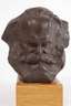 Meissen Karl-Marx-Büste als Ehrengeschenk der BVfS