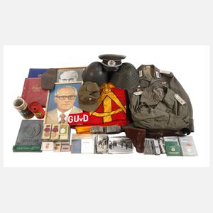 Uniform und Konvolut Ausrüstung NVA