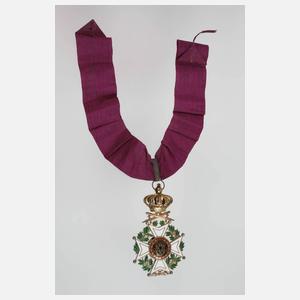 Orden Leopold II. Kommandeurskreuz mit Schwertern