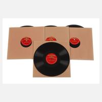 Vier Schellackplatten Russland111