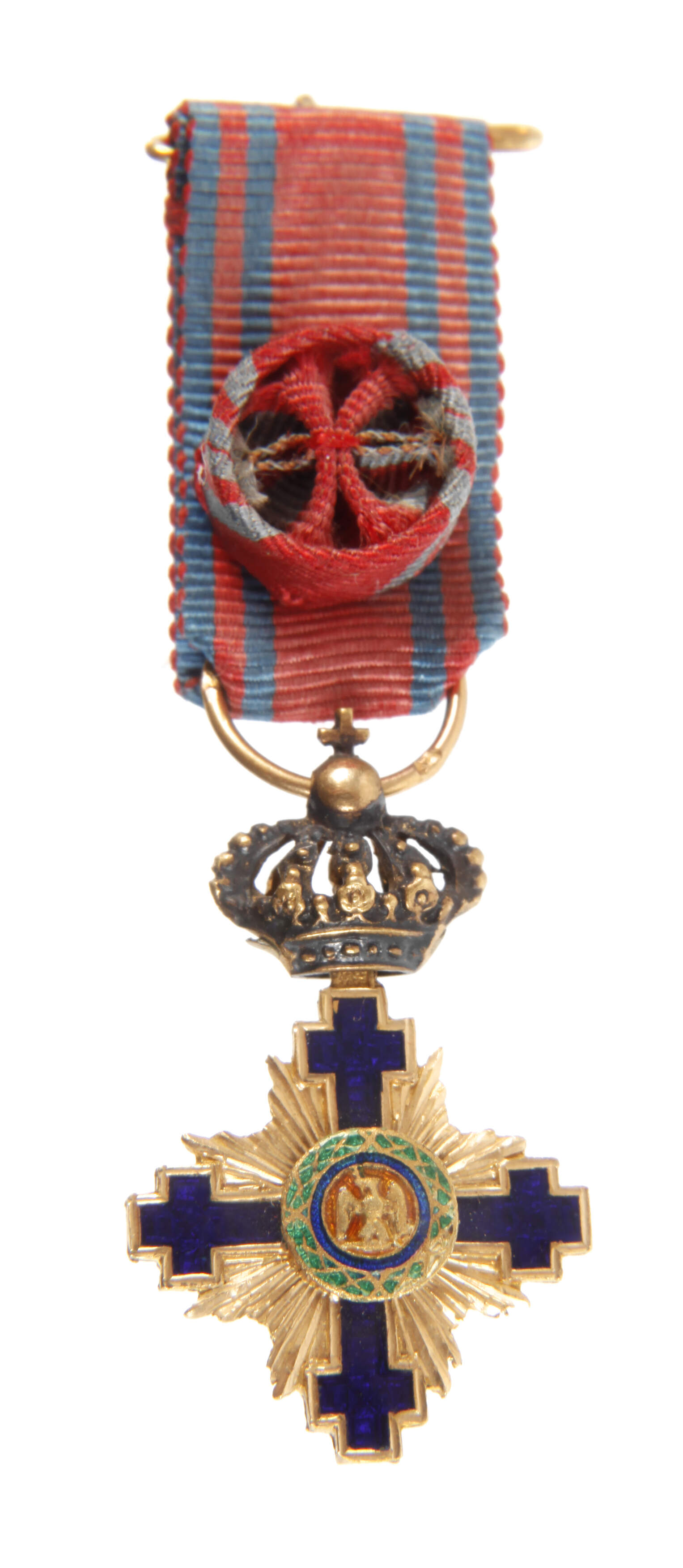 Stern von Rumänien, Miniatur in Gold