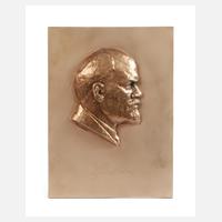 Relieftafel Wladimir Iljitsch Lenin111