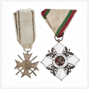 Zwei Orden Bulgarien