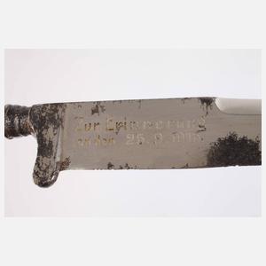 Grabendolch 1. Weltkrieg