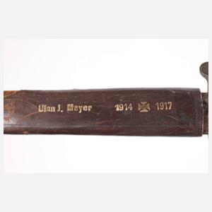 Grabendolch 1. Weltkrieg