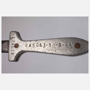 Grabendolch Italien 2. Weltkrieg