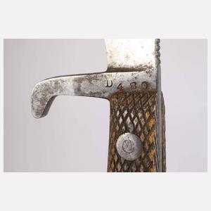 Grabendolch Spanien 1. Weltkrieg