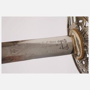 Kavallerie-Offiziersdegen Schweiz