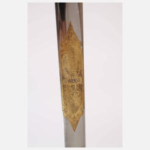 Kavallerie-Offiziersdegen Schweiz