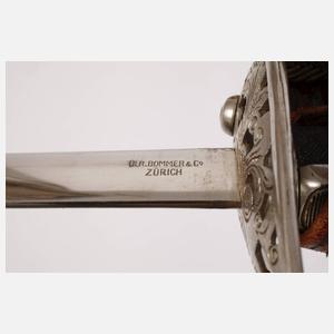 Kavallerie-Offiziersdegen Schweiz