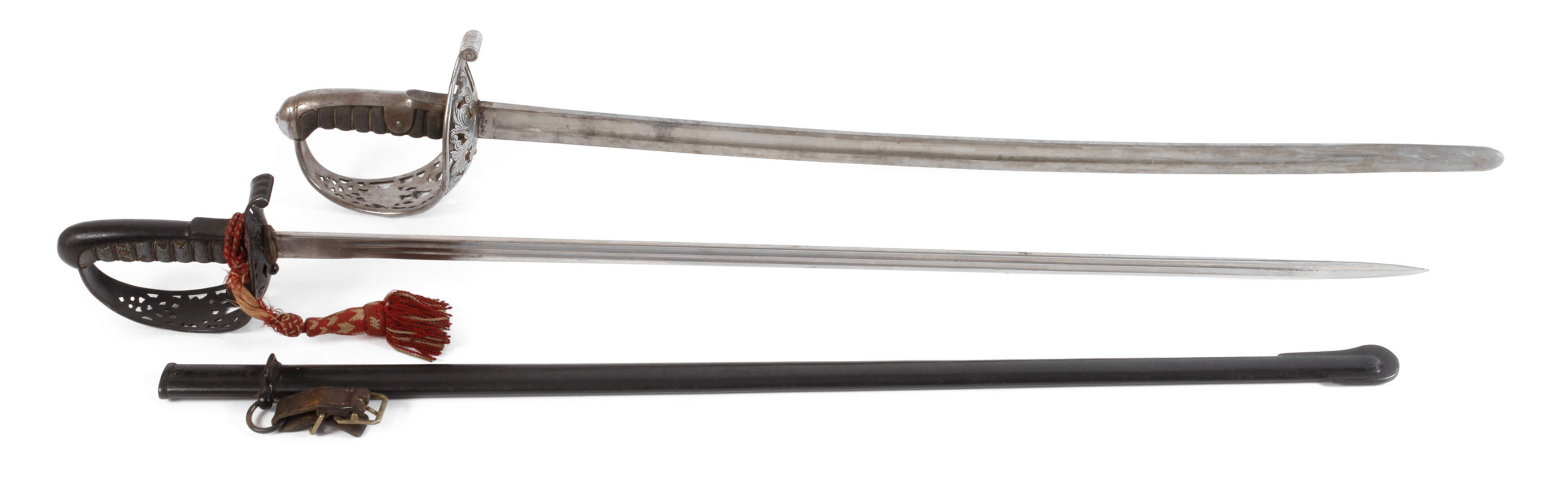 Zwei Kavallerie-Offiziersdegen Schweiz