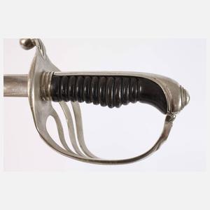 Zwei Infanterie-Offizierssäbel Frankreich